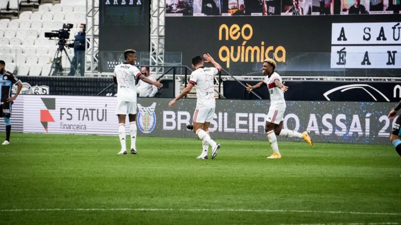 O Flamengo está no topo da tabela do Brasileirão 2020