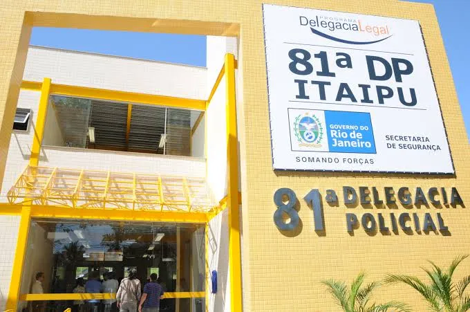  O caso foi levado para a Delegacia de Itaipu (81° DP), onde foi registrado