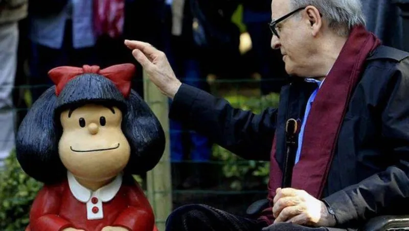 Cartunista começou a desenhar a Mafalda aos 30 anos