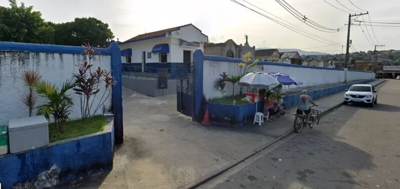 Cemitério de Ricardo de Albuquerque, na Zona Norte do Rio — Foto: Reprodução/Google Street View