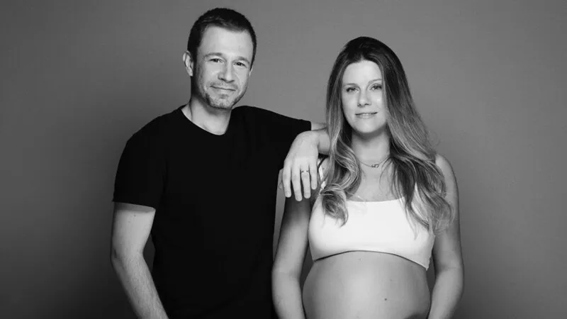 Nasce a filha de Tiago Leifert e Daiana Garbin