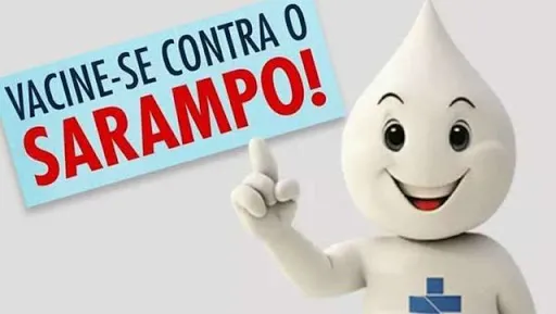 O sarampo é uma doença grave e apresenta alto risco de contágio e disseminação