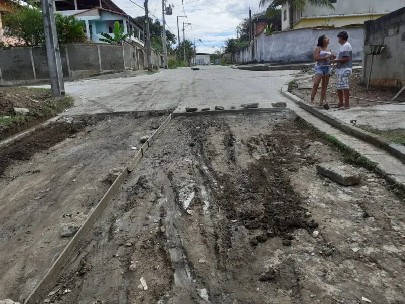 A situação está estacionada desde o início deste mês
