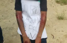 Tribunal do tráfico tortura e atira em jovens em Maria Paula, veja o vídeo!