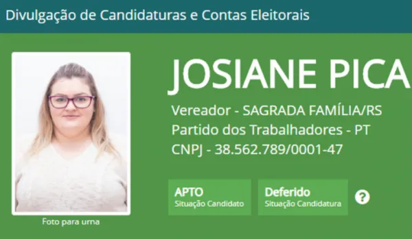 Imagem ilustrativa da imagem Josiane Brizolla, a 'Pica', aposta em apelidos mas recebe apenas 4 votos nas eleições