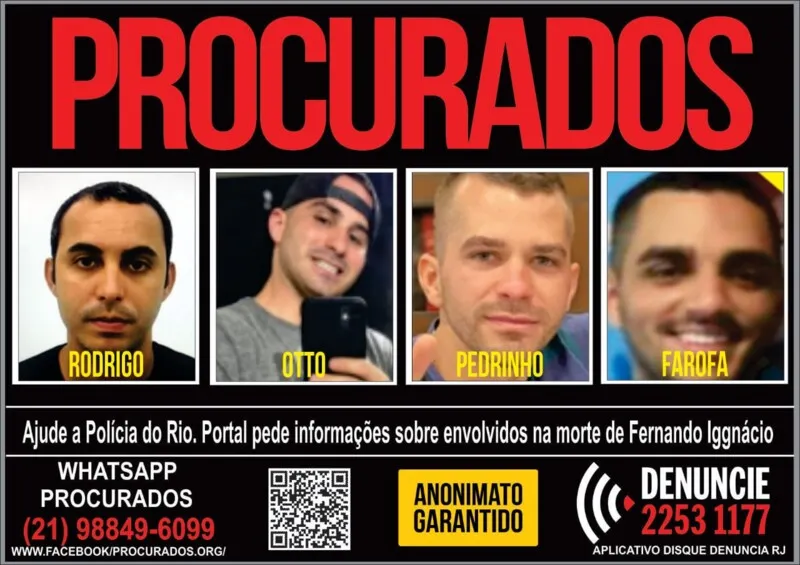 Imagem ilustrativa da imagem Grupo composto por 2 PMs e dois seguranças de escola de samba matou 'bicheiro' Fernando Iggnácio