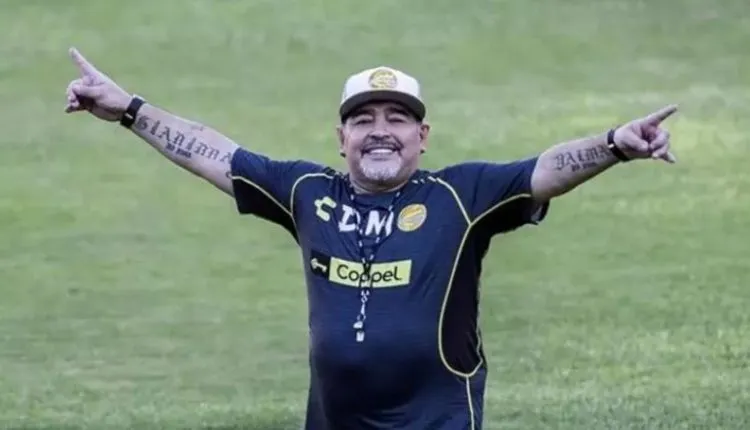 Maradona faleceu no dia 25 de novembro