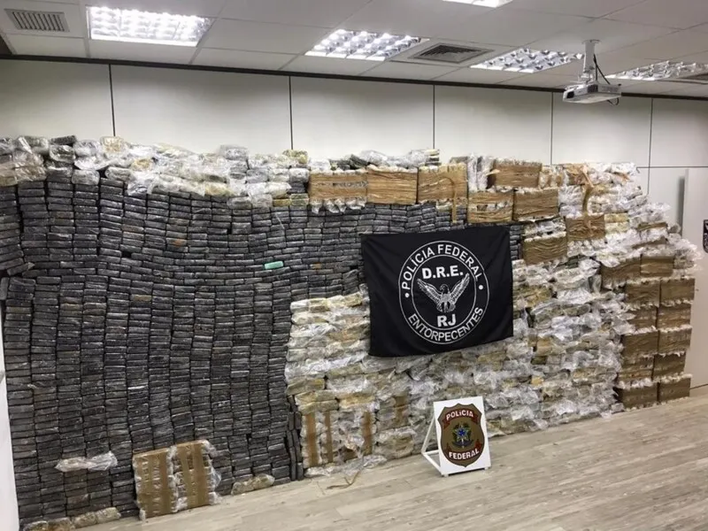 Carga estava em um galpão em Duque de Caxias, na Baixada Fluminense