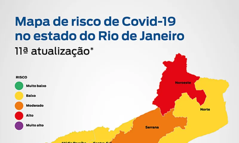 A 11ª edição do Mapa compara as Semanas Epidemiológicas 