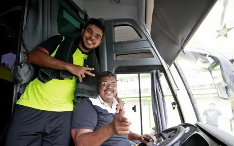 O motorista é conhecido no clube 