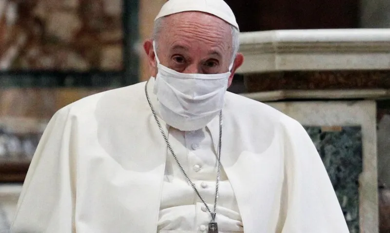 s palavras do Papa foram lidas numa homilia pelo secretário de Estado do Vaticano
