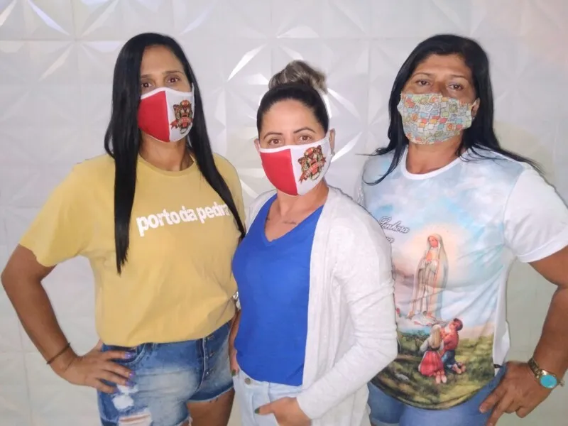  A nova coordenação de ala que será comandada por Érica Oliveira, Suzana Machado e Alaíde Pereira