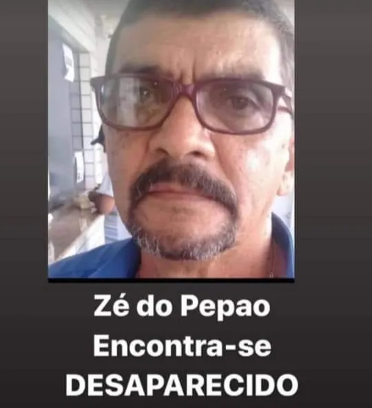 Zé do Pepão teria sido visto a última vez no Ceasa do Colubandê 