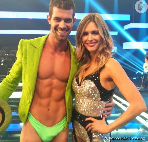 Borat é assistente de palco do 'Amor & Sexo' 