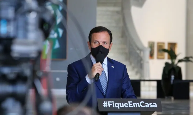Governador de São Paulo, João Doria, anunciou cronograma de vacina nesta segunda (7)