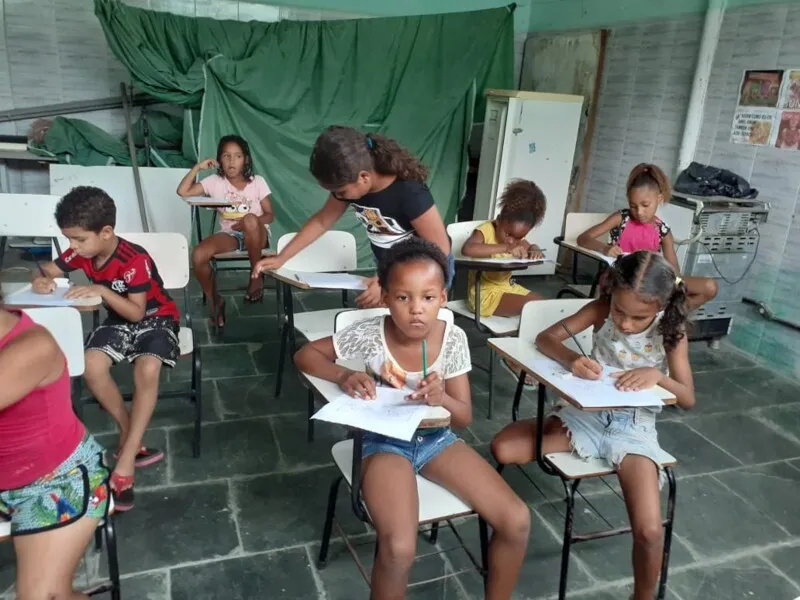 Projeto Social Maria Vaz oferece aulas de reforço escola 