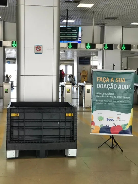  Os pontos de coleta estão nas Estações Praça Arariboia, no Centro de Niterói, e Praça XV, no Centro do Rio