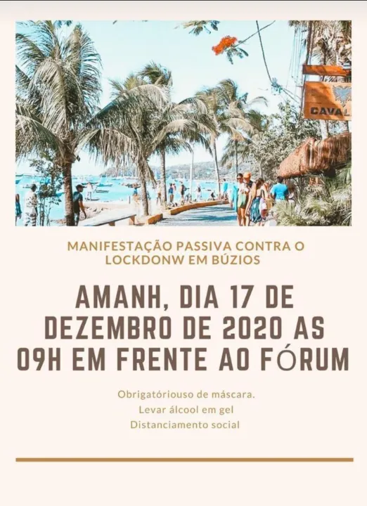 População planeja  protestar