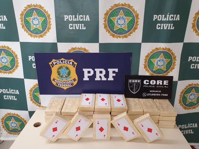  droga estava em um veículo, que foi abordado quando vinha de São Paulo