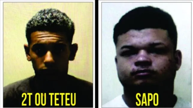 Teteu e Sapo morreram durante o confronto com a CORE