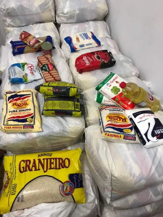 As cestas será entregues na próxima quarta-feira (23), das 15h às 19h