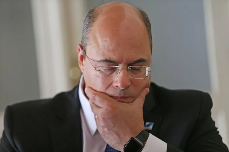 Witzel foi autuado pela PGR por supostas ameaças ao secretário de Estado de Saúde
