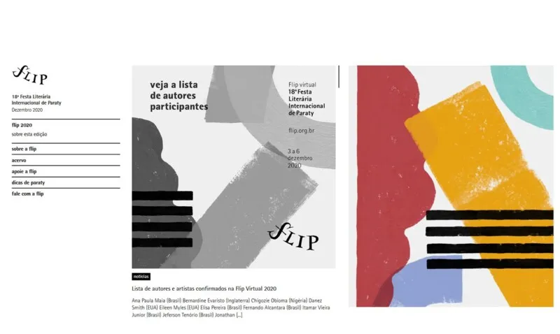 Imagem ilustrativa da imagem Flip 2020: conheça a lista completa de autores convidados