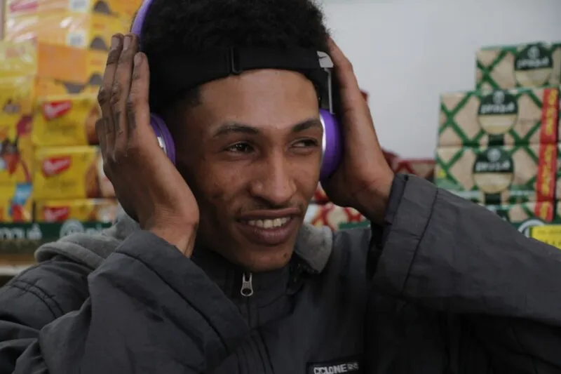 Marcelo Santo Forte diz que aprendeu nas andanças pelas ruas os temas para seus rap's
