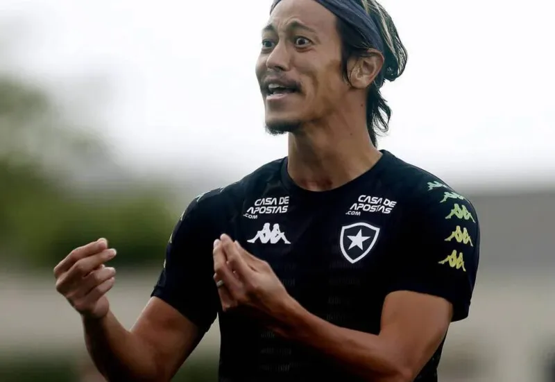 Honda chegou ao Botafogo no início de 2020