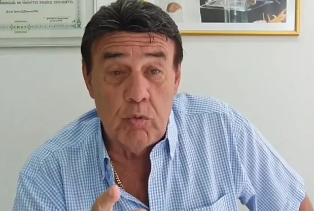 Ele chegou a ser internado rapidamente em um hospital da Unimed 