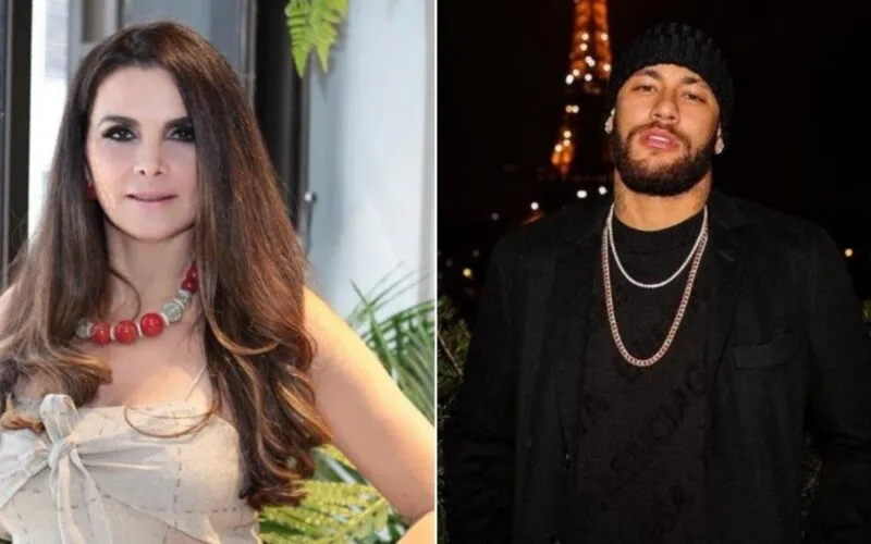 Luiza ainda disse que hoje pegaria o jogador em uma brincadeira