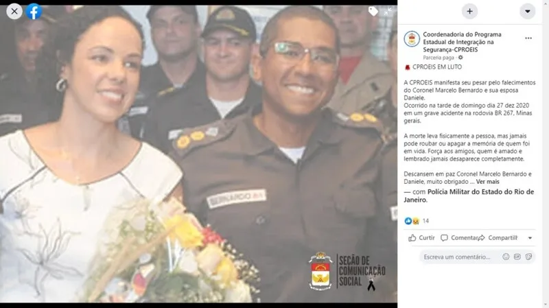 O acidente ocorreu no último domingo (27)