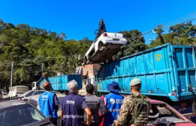 Operação Desmonte interdita ferro-velho em Niterói