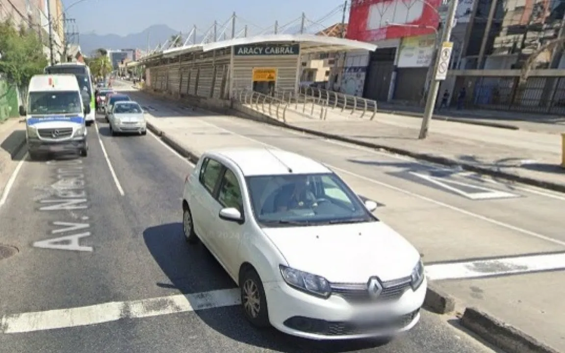 Em decorrência do acidente, houve um grande congestionamento perto da estação do BRT