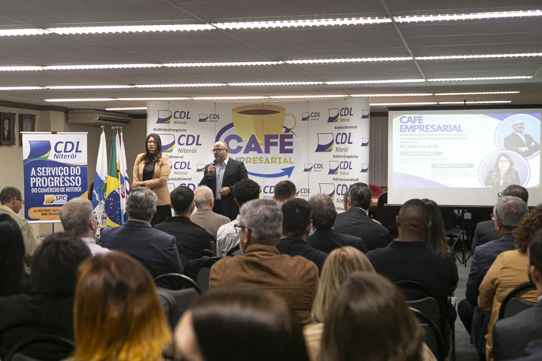 O evento foi realizado na sede da CDL Niterói, na manhã desta terça-feira (10)