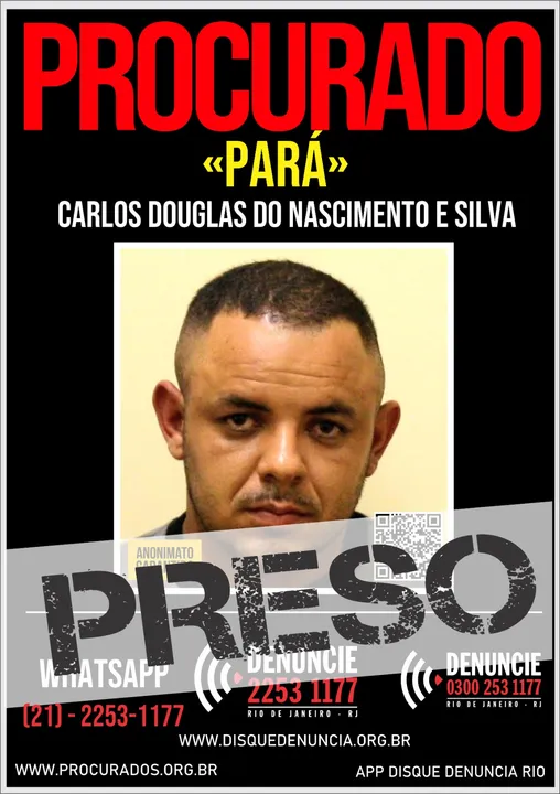 “Pará” estava atualmente, em liberdade condicional  pelo crime de Roubo