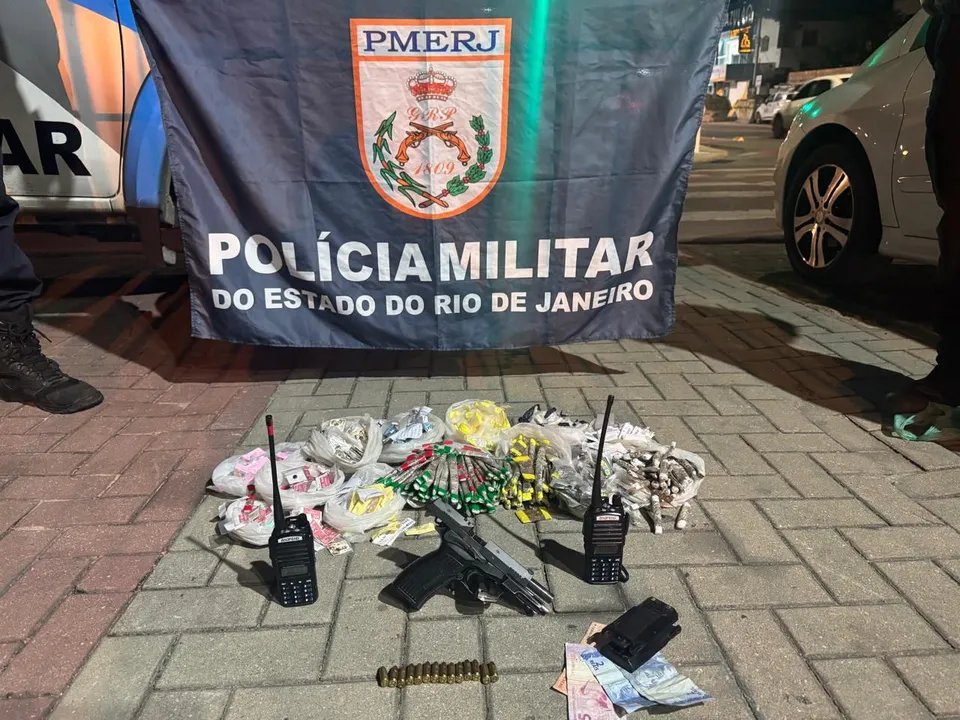 Material apreendido na ação foi encaminhado à 82ª DP (Maricá)