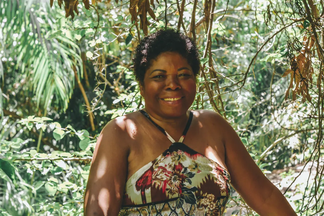 Lourdes mora em São Gonçalo desde a década de 80 e é a fundadora do Centro de Educação Ambiental Gênesis