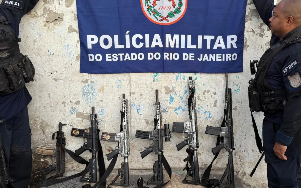 Até o momento, foram apreendidos seis fuzis