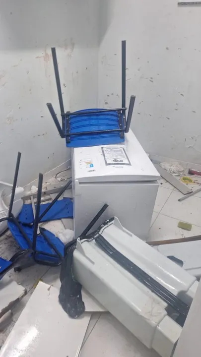 Homem foi preso em flagrante após danificar estrutura do Posto Municipal Matapaca