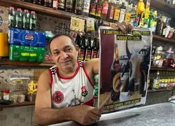 O bar fica localizado no Centro de Niterói