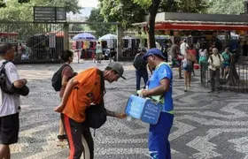 Cedae oferece água gelada de graça nos dias de calor extremo