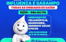 Itaboraí realiza Dia D de Vacinação contra Influenza e Sarampo neste sábado (10/05)