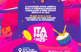 Prefeitura de Itaboraí abre credenciamento para ambulantes e food trucks no Ita Folia 2025