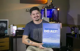 São Gonçalo do Alto: Dim Carvalho exibe documentário com imagens gravadas por drones