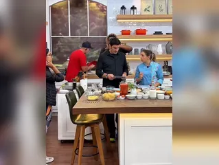 Edu Guedes volta ao trabalho e comemora: 'É um recomeço'