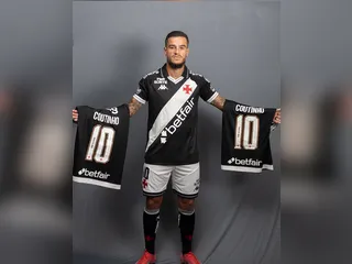 Philippe Coutinho é o primeiro 'cria' do Vasco a vestir a camisa 10 desde 2018