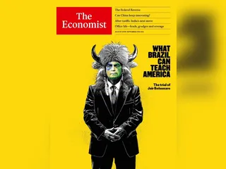 Revista britânica afirma que julgamento de Bolsonaro é uma 'lição de democracia' para os EUA