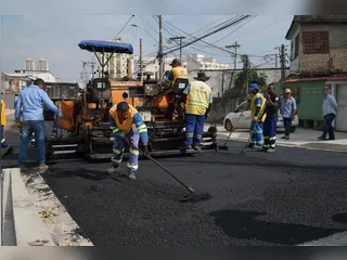 Trecho do MUVI é pavimentado na Estrela do Norte