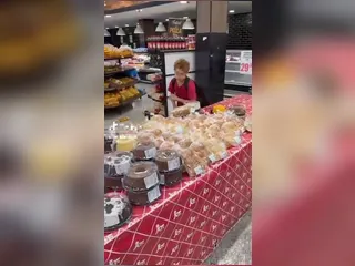 Viralizou: Criança é filmada jogando produtos no chão de supermercado e agredindo pessoas em Saquarema